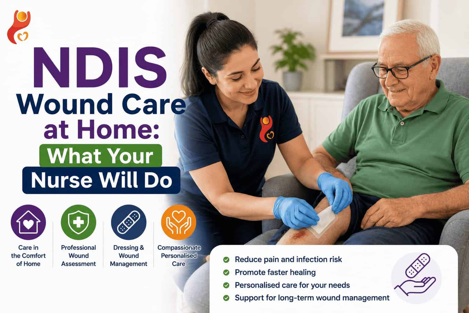 NDIS Wound Care at Home: What Your Nurse Will Do