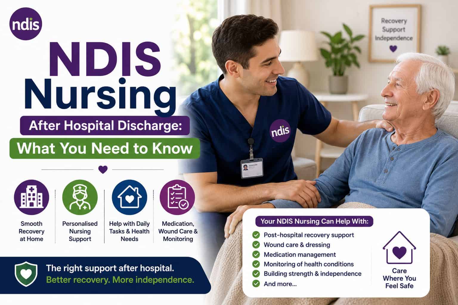 NDIS Nursing After Hospital Discharge: What You Need to Know