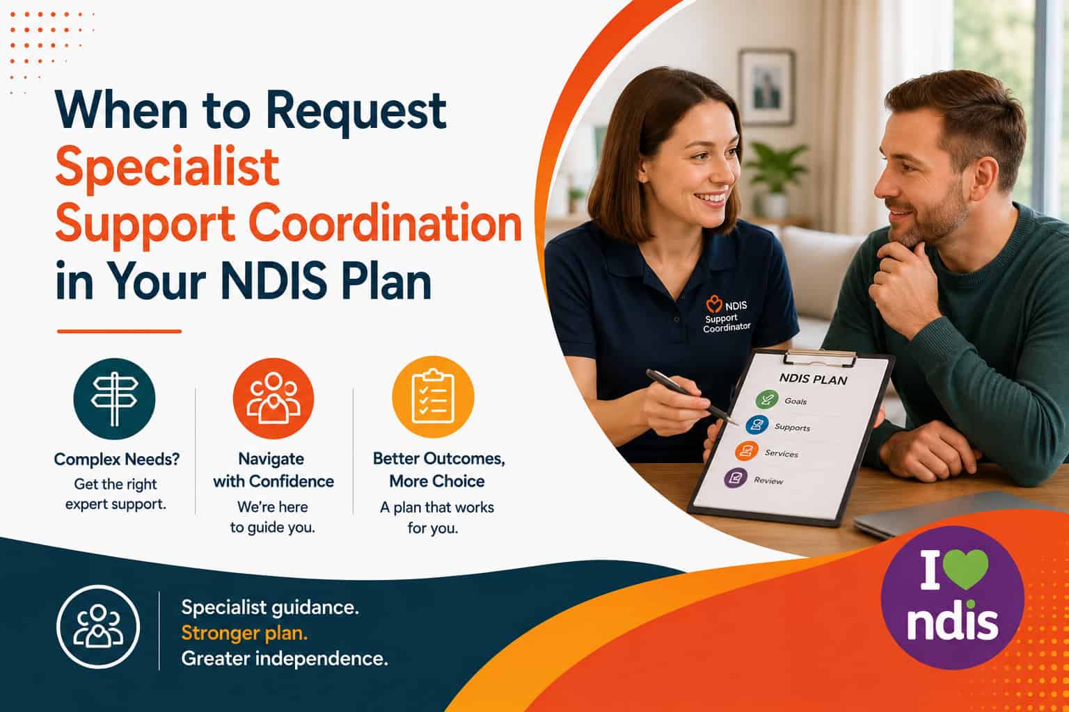 Support Coordination in Your NDIS Plan